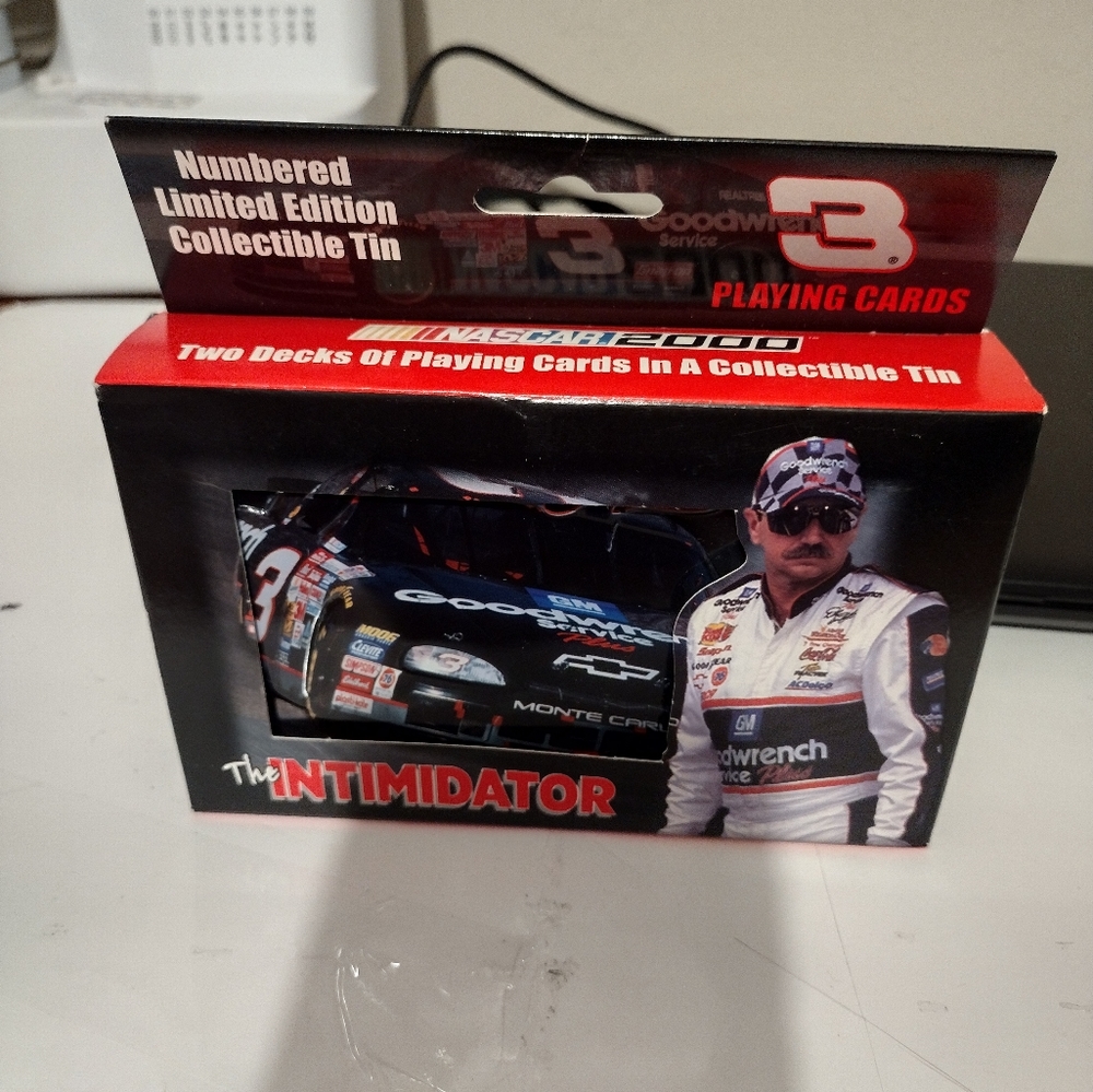 Brand new Dale Earnhardt playing cards.